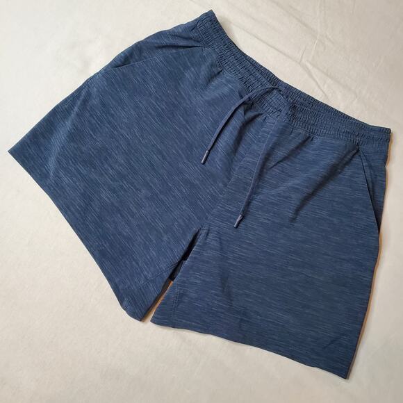 Lululemon Mens Size L Pace Breaker Linerless Short Blue M7AR7S - Picture 1 of 6